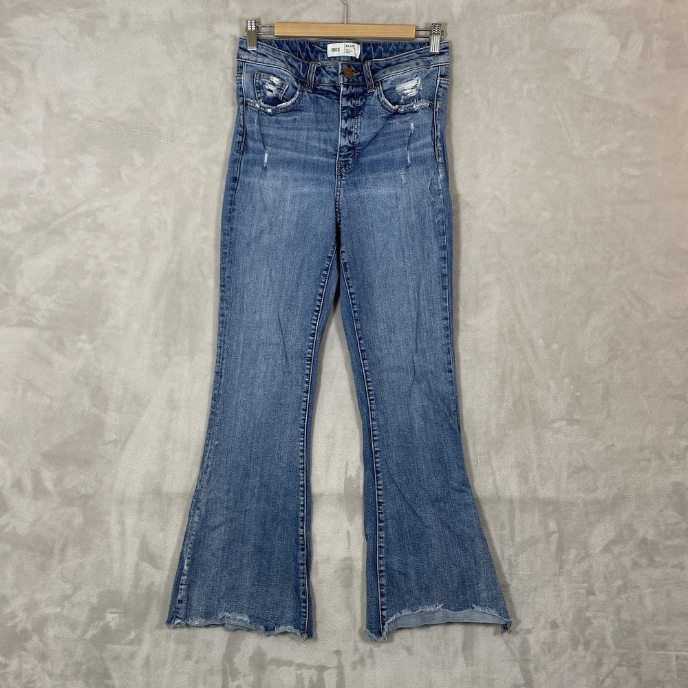 BKE Billie Jeans 28x31.5 Blue Slim Stretch Light Wash Denim